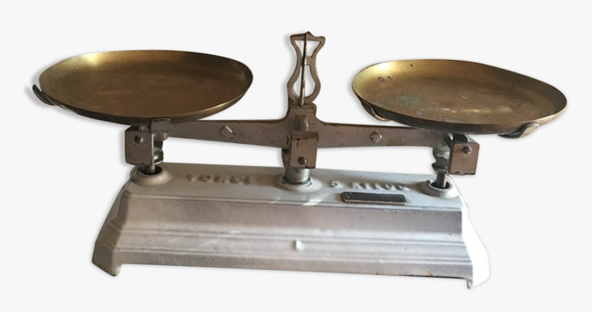 Old Two Plate Libra 
 Src Https - Balance Deux Plateaux, HD Png Download