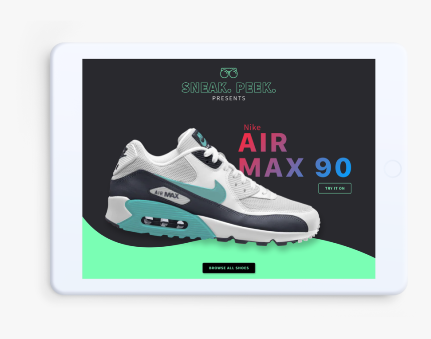 Sneak-peek Ipad - Sneakers, HD Png Download