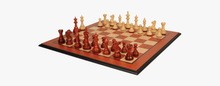 The Chess Store Royal Staunton Wood Chess Set African - Staunton Chess Set, HD Png Download
