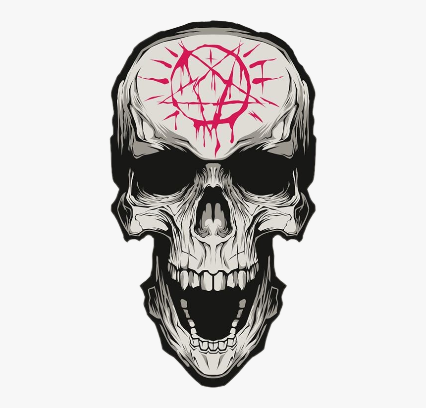 #dead #death #skulls #satanism #satan - پیکسل اسکلت, HD Png Download