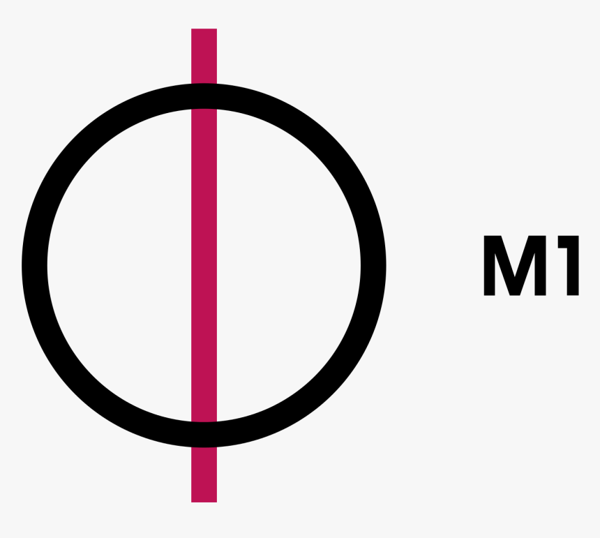 M1 Logo 2012 - M1 Tv, HD Png Download