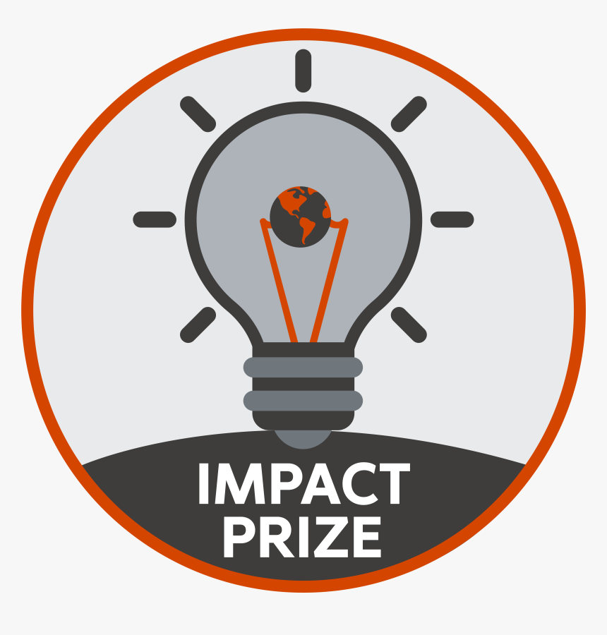 Impact Prize Logo - Idea Light Bulb Vector, HD Png Download