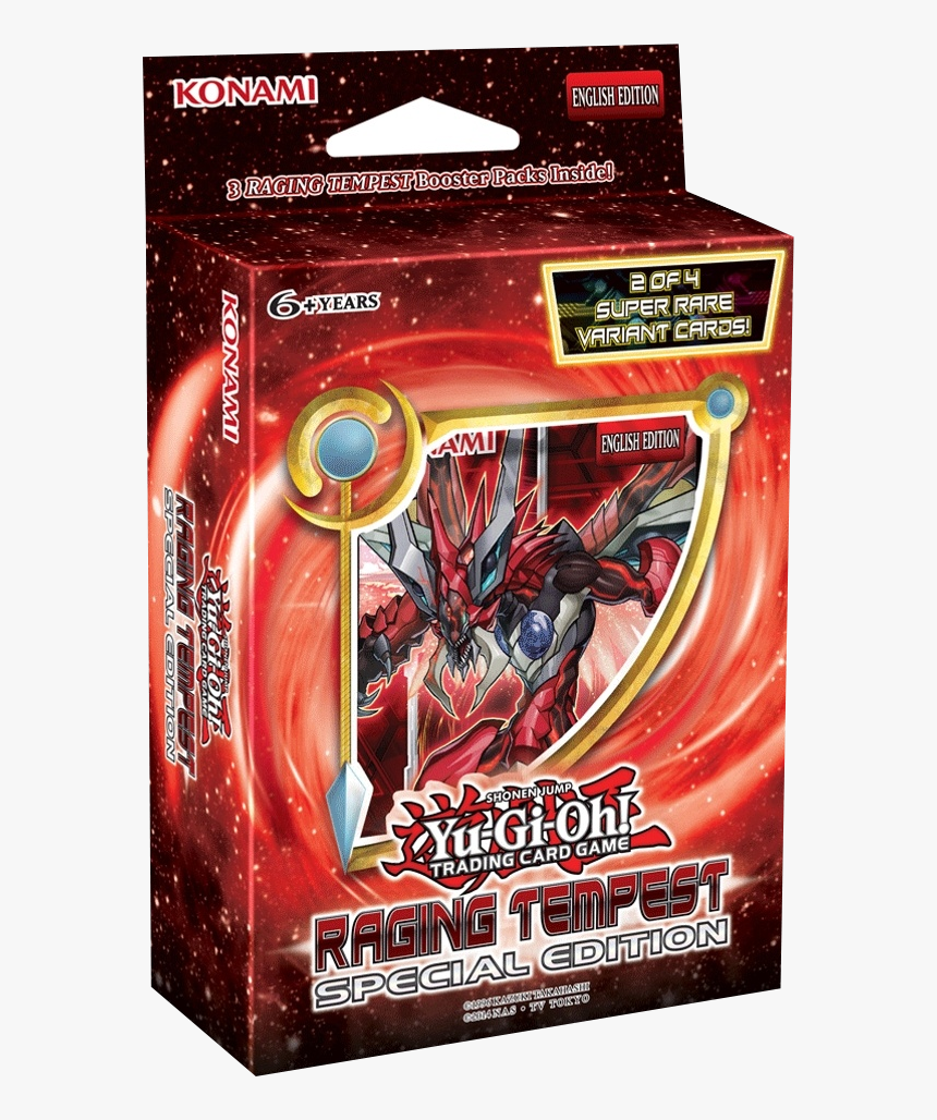 Yu Gi Oh - Yugioh Raging Tempest Special Edition, HD Png Download