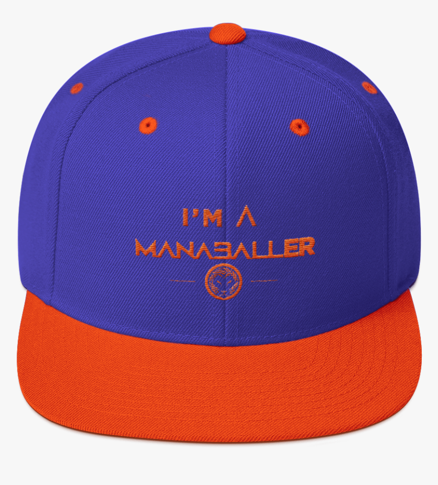 Manaballfinal2 Printfile Front File Embroidery Front - Baseball Cap, HD Png Download
