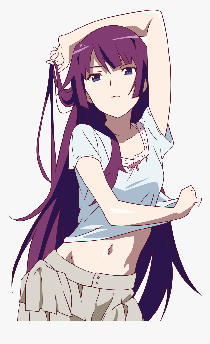 Hitagi Senjougahara, HD Png Download