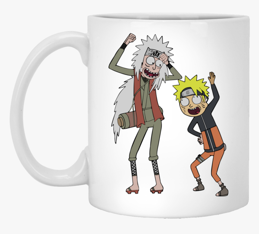 Rick And Morty Naruto And Jiraiya Coffee Mugs - You Serious Clark Svg, HD Png Download