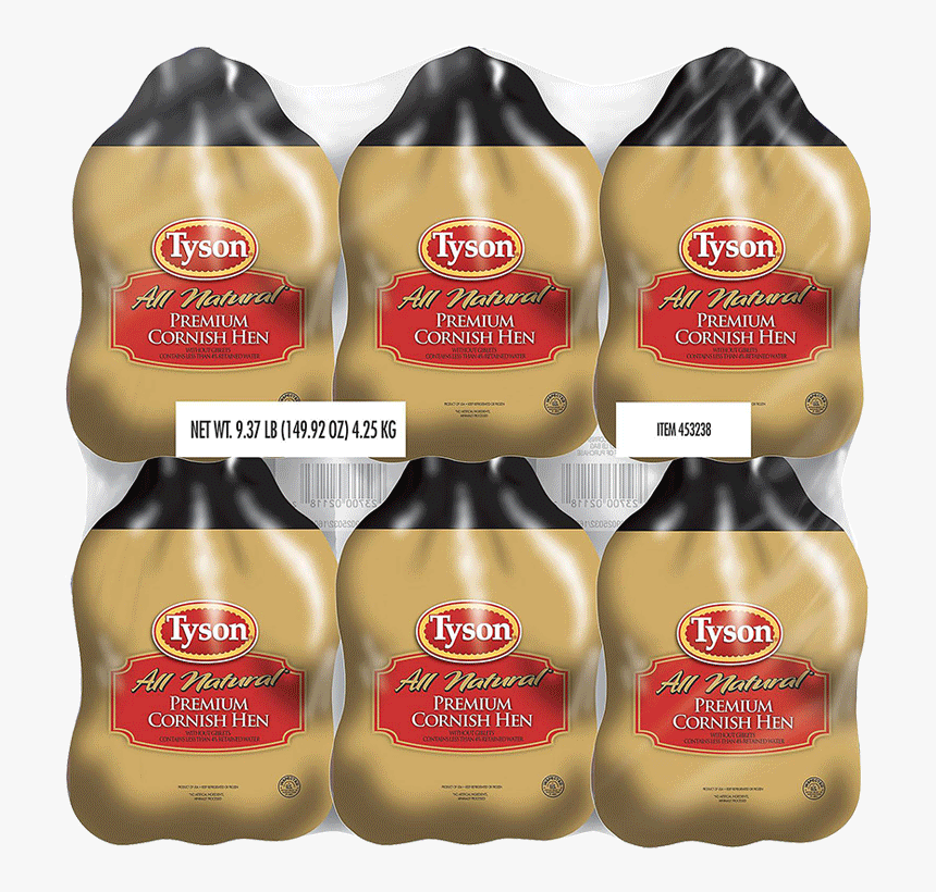 Costco Tyson All Natural Premium Cornish Hen, HD Png Download