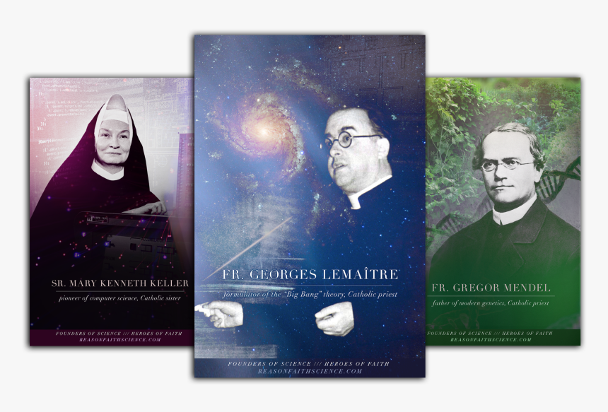 Catholic Scientists Posters, HD Png Download