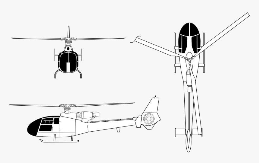 Helicopter Rotor, HD Png Download