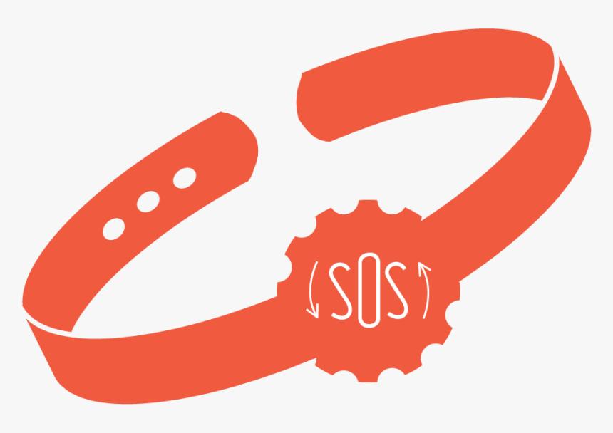 Sos Talisman On Watchband - Bracelet, HD Png Download