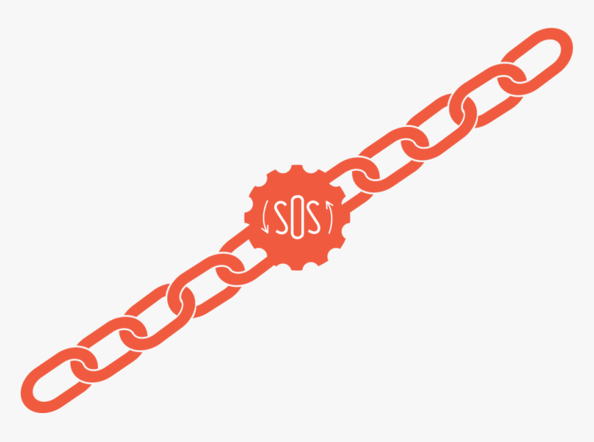 Sos Talisman On Bracelet, HD Png Download