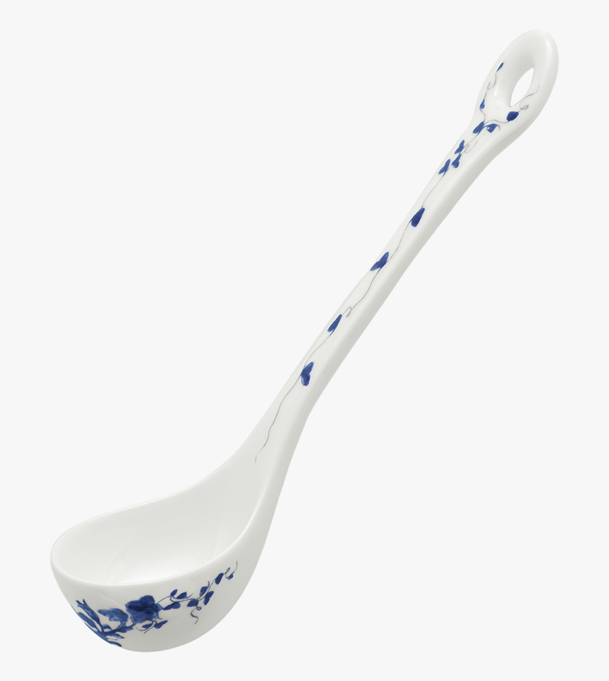 Richard Ginori Babele Blue Sauce Ladle - Spoon, HD Png Download