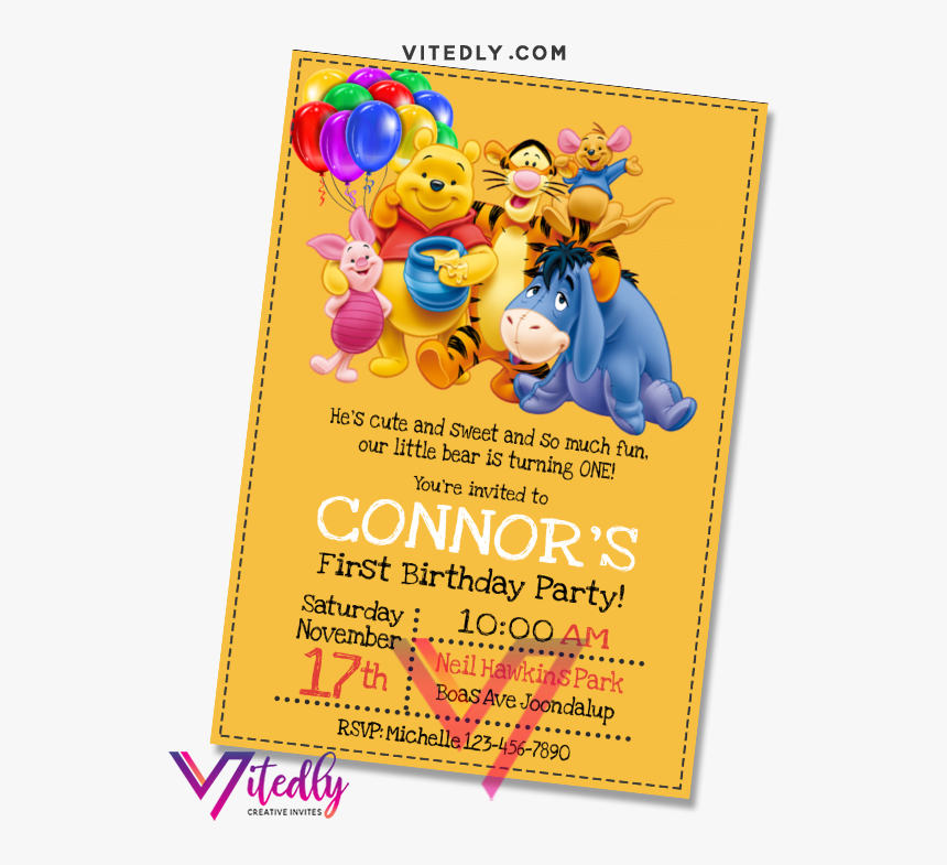 Winnie The Pooh And Friends Tshirt, HD Png Download