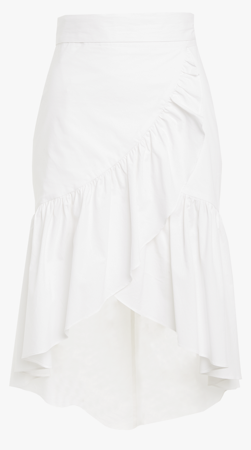 Midi Wrap Skirt In Colour Cloud Dancer - Miniskirt, HD Png Download