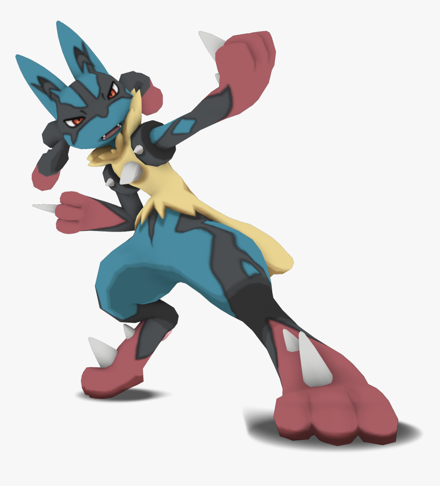 Pokémon Battle Revolution Pokémon X And Y Pokémon Go - Pokemon Lucario 3d, HD Png Download