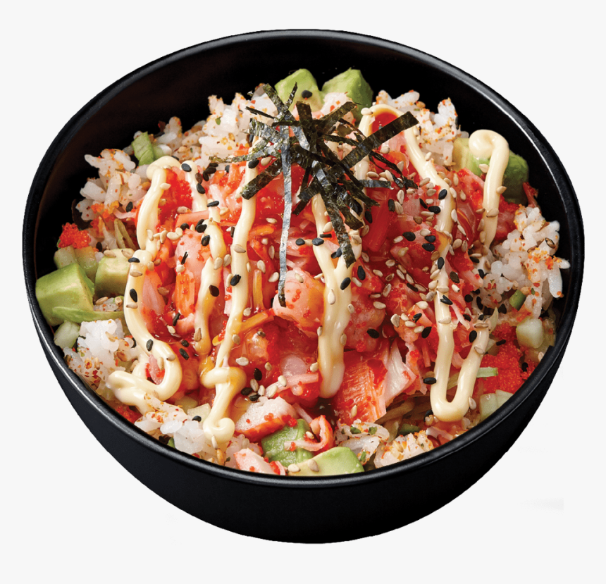 Spicy Shrimp Poke Bowl Sushi Shop, HD Png Download