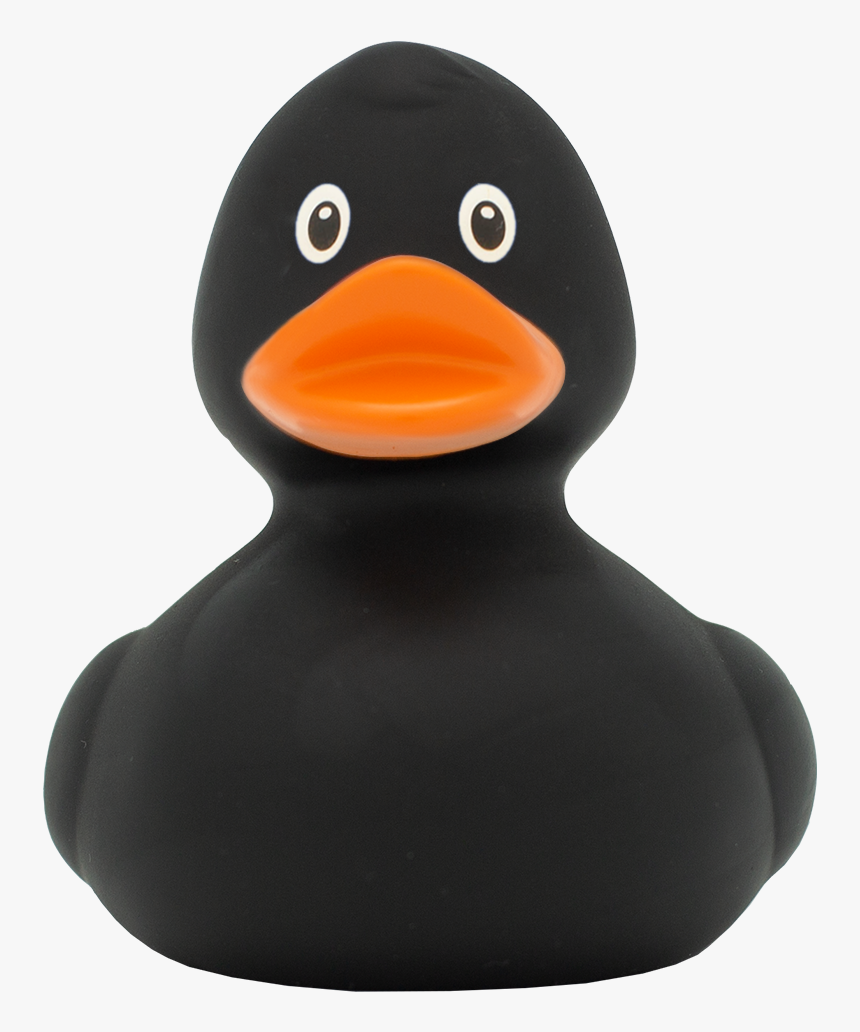Black Rubber Duck Png, Transparent Png