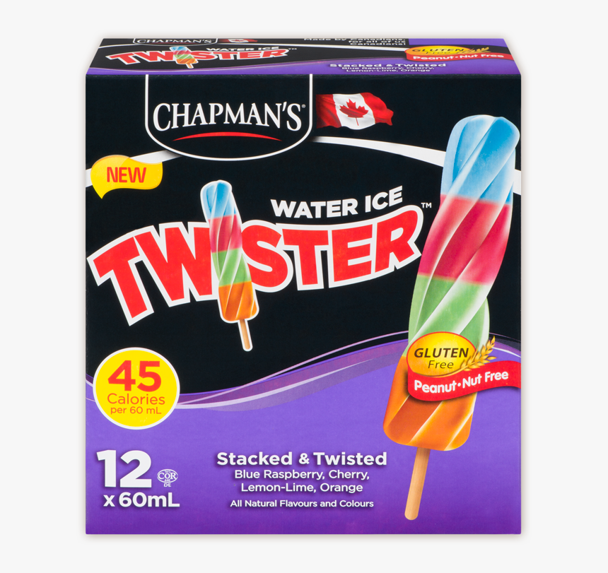 Chapman S Stacked & Twisted Twister - Chapman's Twister Ice Cream, HD Png Download