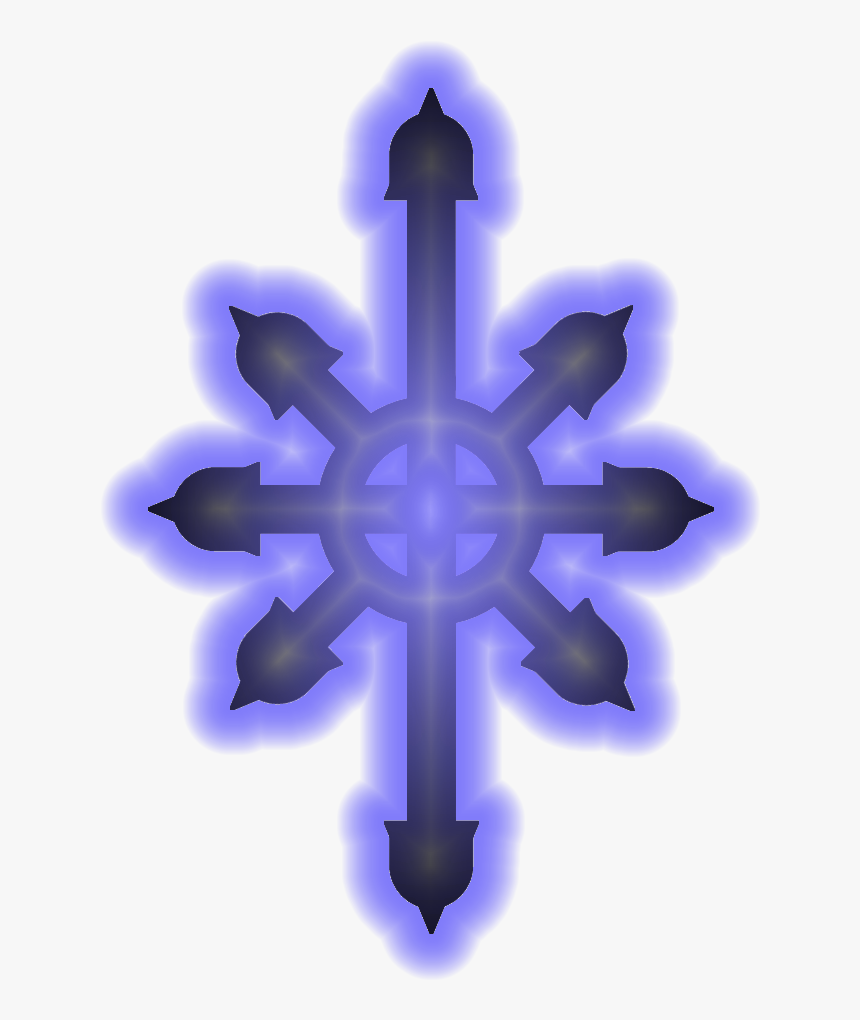 Early Subgenius Cross Blueglow - Polosan Logo Clan Pb, HD Png Download