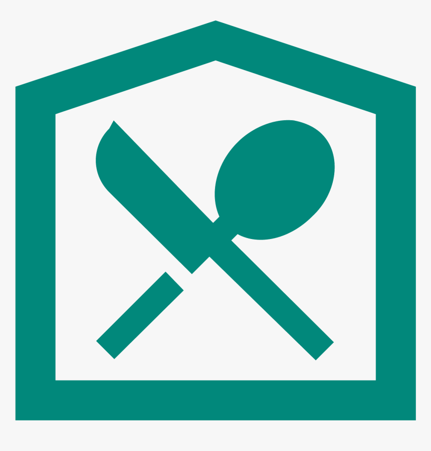 Transparent Clipart Of A Bedroom - Transparent Restaurant Icon Png, Png Download