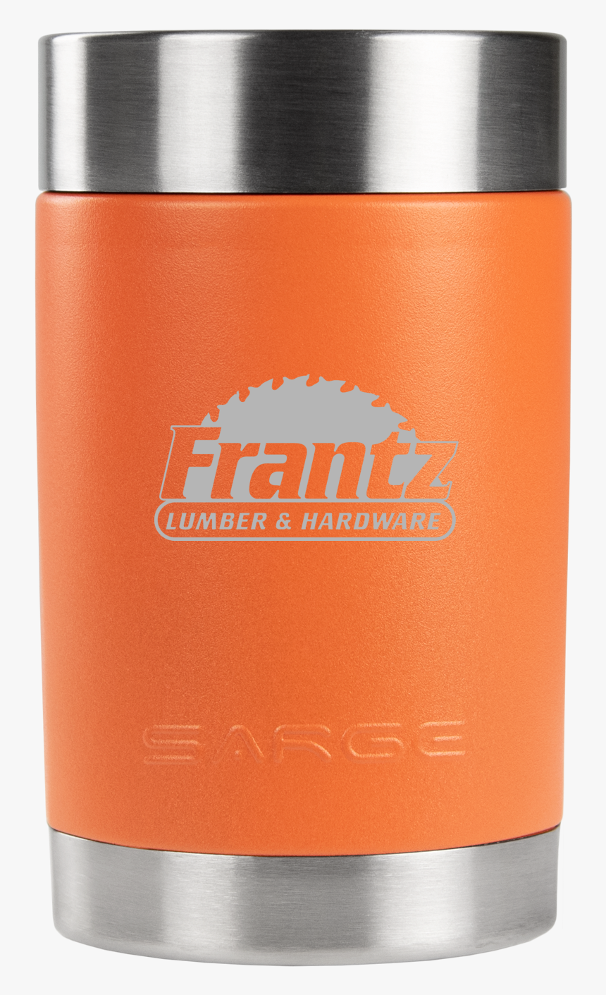 Orange Stainless Can Coolers, HD Png Download