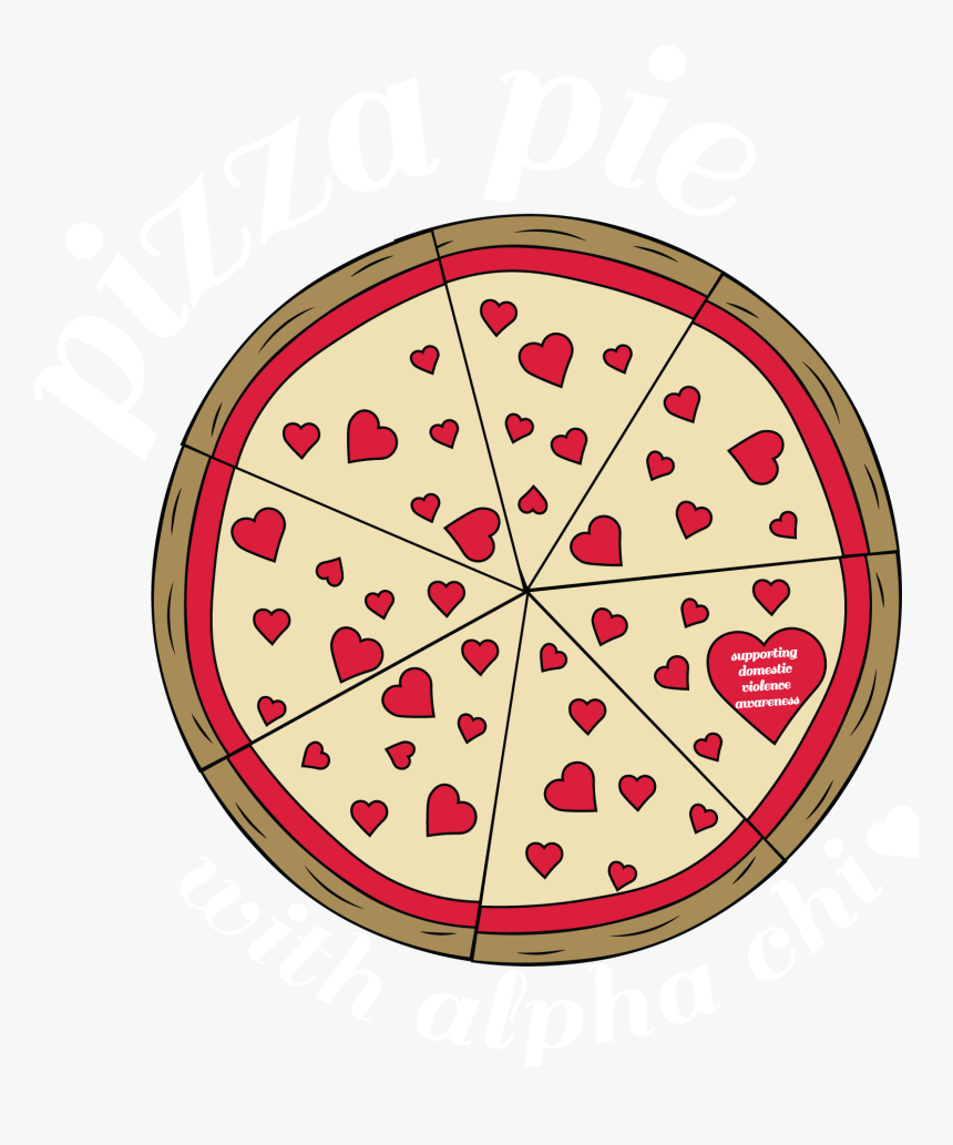 Pizza Pie With Alpha Chi Philanthropy , Png Download - Pizza Pie With Alpha Chi, Transparent Png
