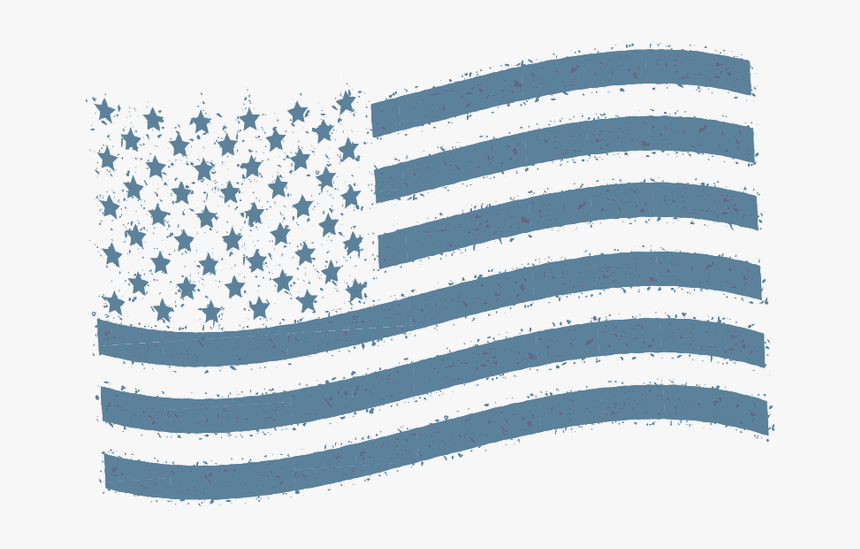 American Flag Black German Shepherd, HD Png Download