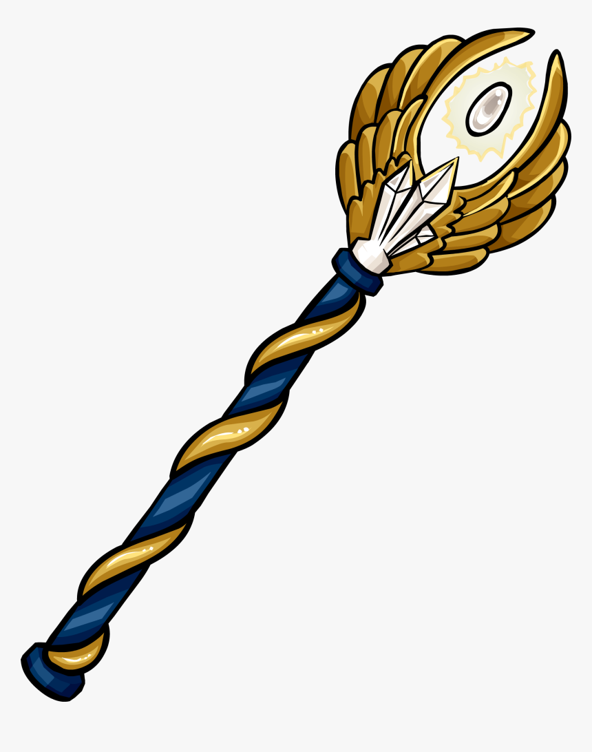 Club Penguin Wiki - Club Penguin Skyward Staff, HD Png Download
