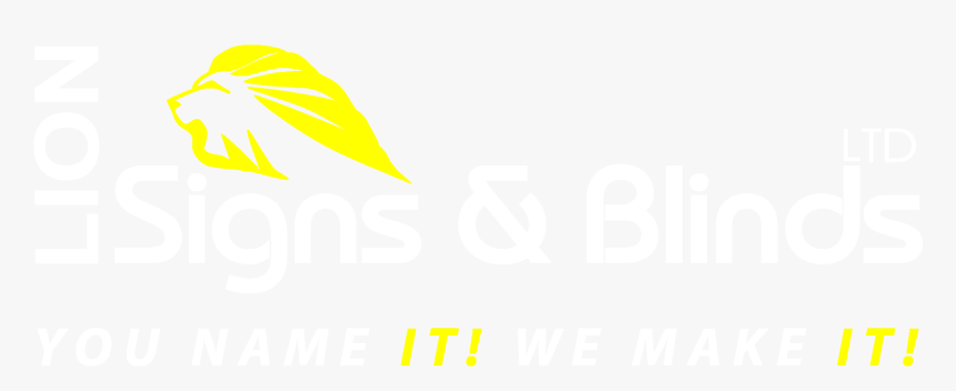 Lion Signs & Blinds - Graphic Design, HD Png Download