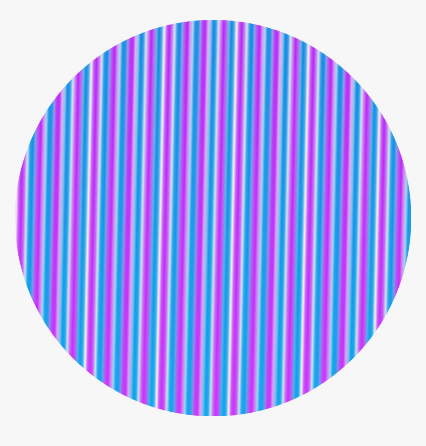 💜💙

#purple #blue #stripes #circle #background - Optical Illusion Spinning Disk, HD Png Download