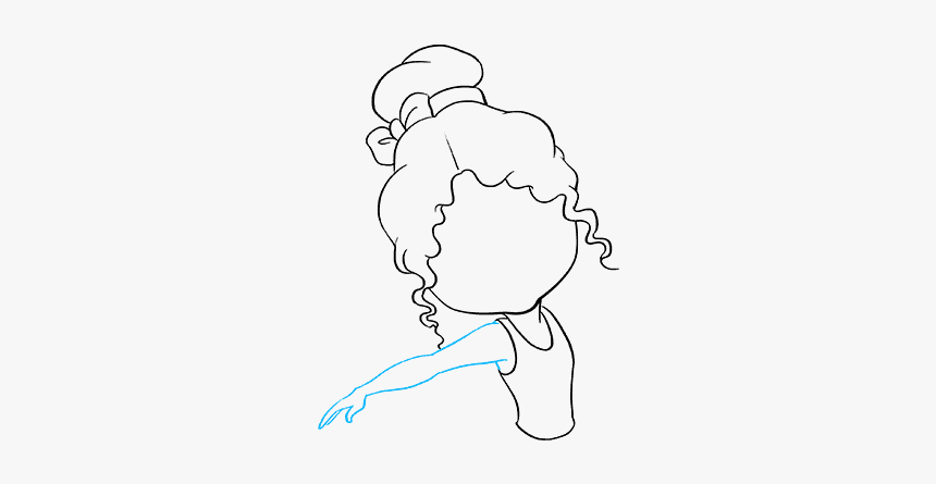 How To Draw Ballerina - Sketch, HD Png Download