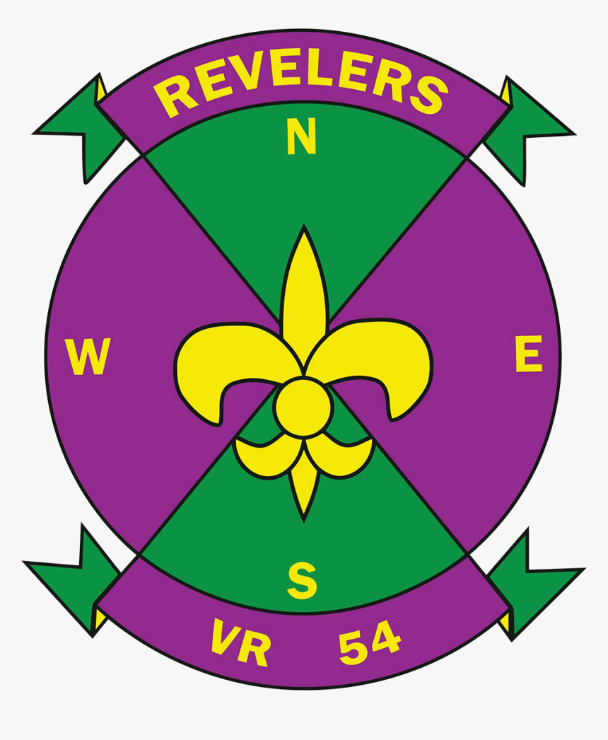 Fleet Logistics Support Squadron 54 Insignia, 2020 - Vr 54 Revelers, HD Png Download