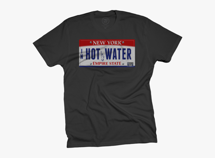 In Hot Water Rwb License Plate - T-shirt, HD Png Download