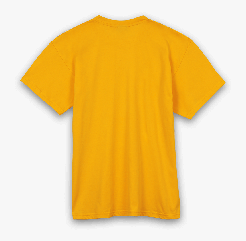 Yellow Bic Tee Ddpfrance - Gold T Shirt V Neck, HD Png Download