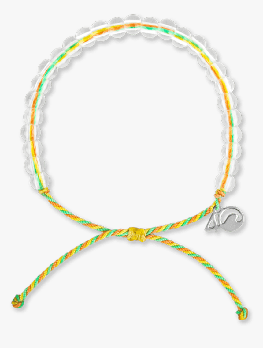 4ocean Sea Star Green/yellow/coral Bracelet - 4ocean, HD Png Download