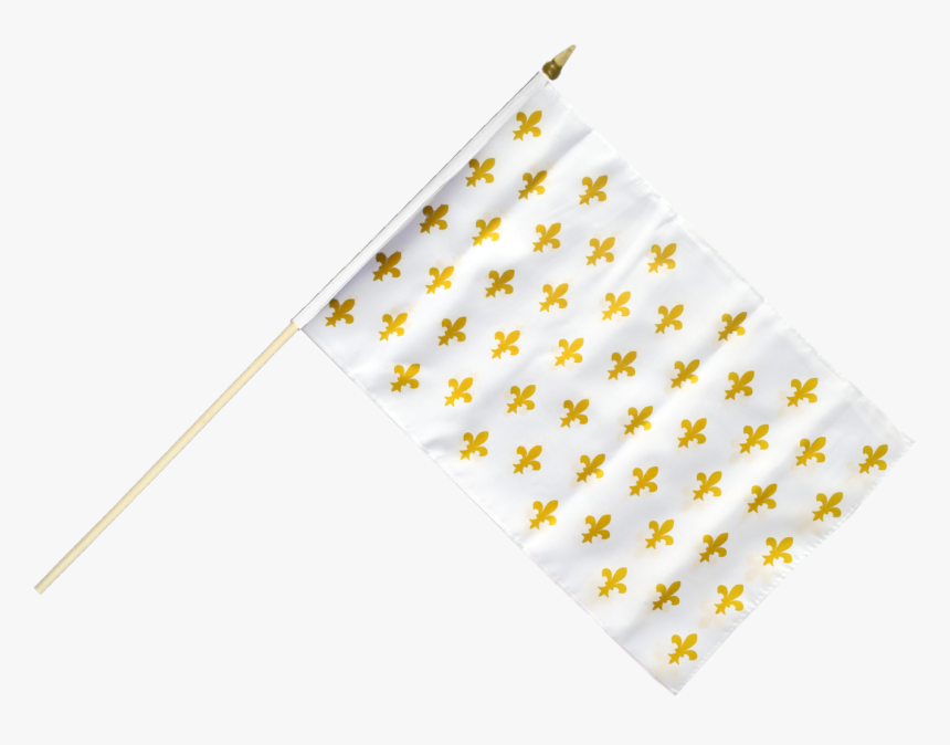 France Fleur De Lis, White Hand Waving Flag, HD Png Download