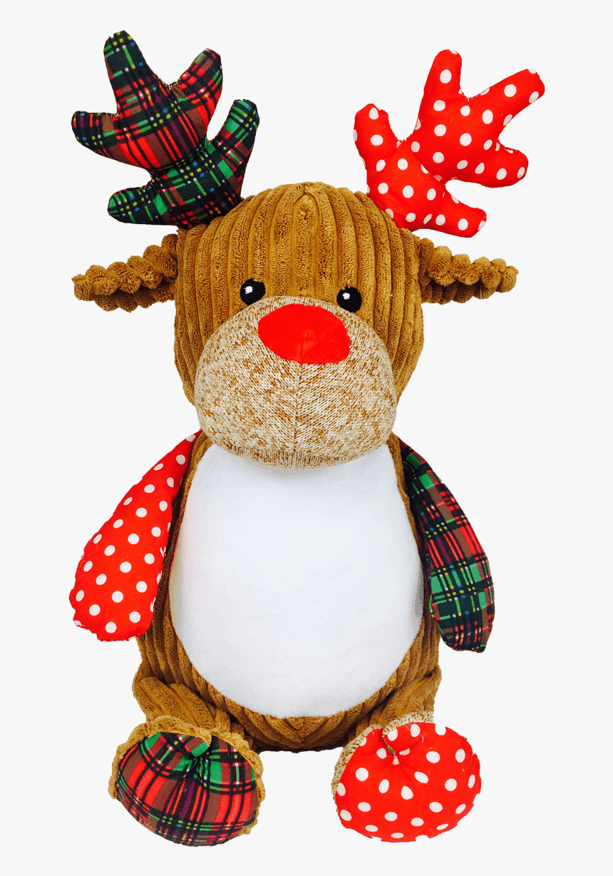 Sprinkles The Reindeer Cubbie - Personalised Baby Christmas Soft Toy, HD Png Download