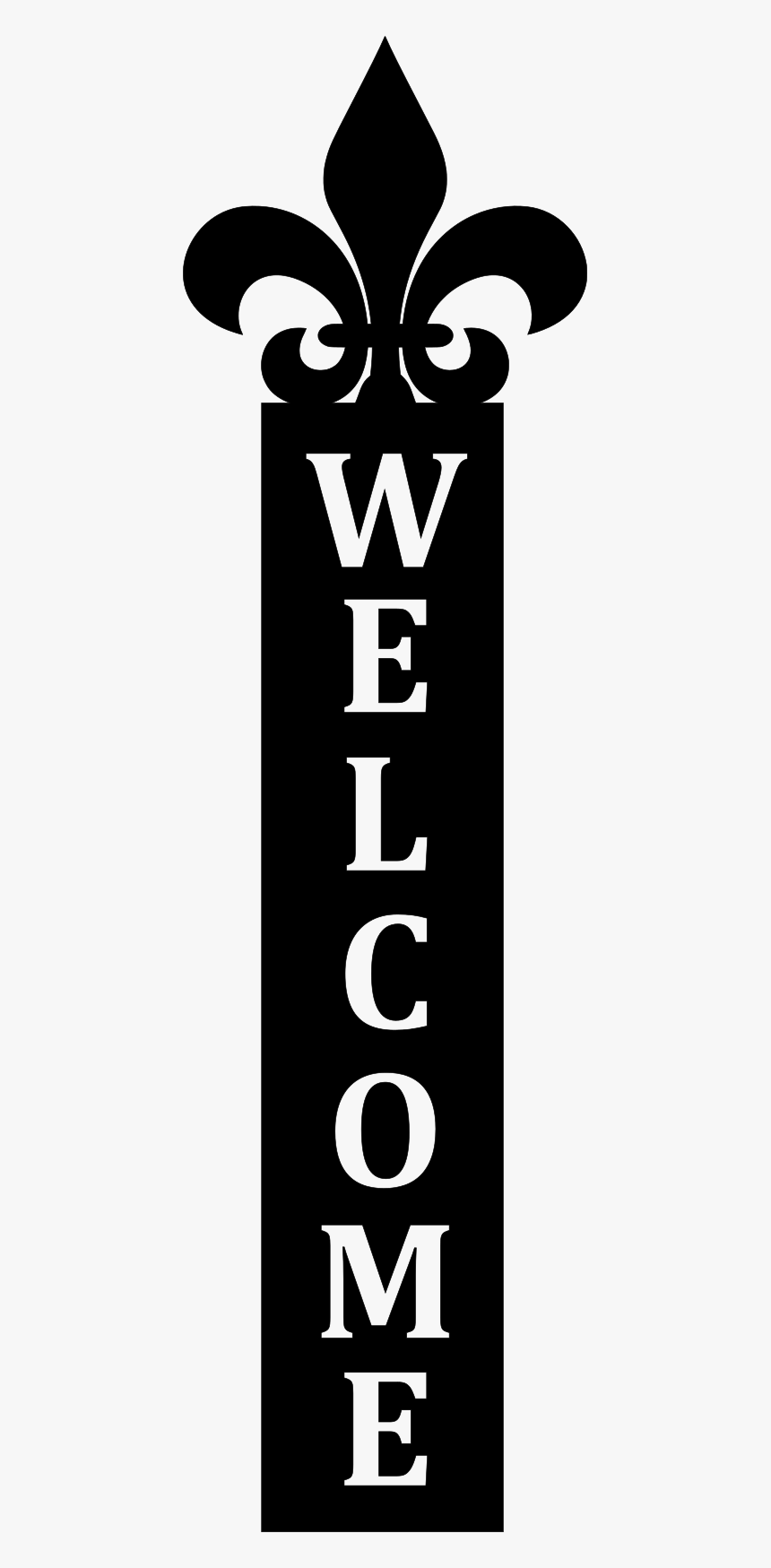 Welcome Fleur De Lis - Fleur De Lis, HD Png Download