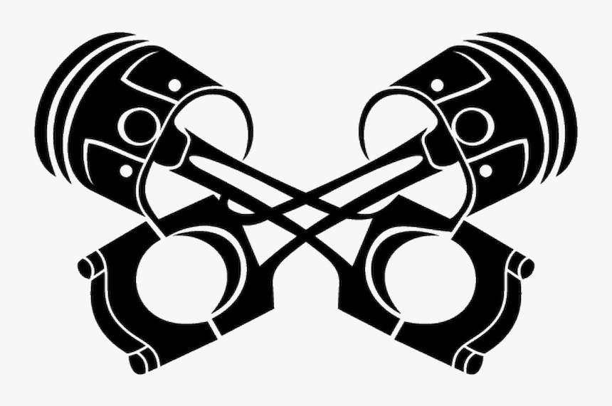 Pistons Png , Png Download - Skull Mechanic Logos, Transparent Png