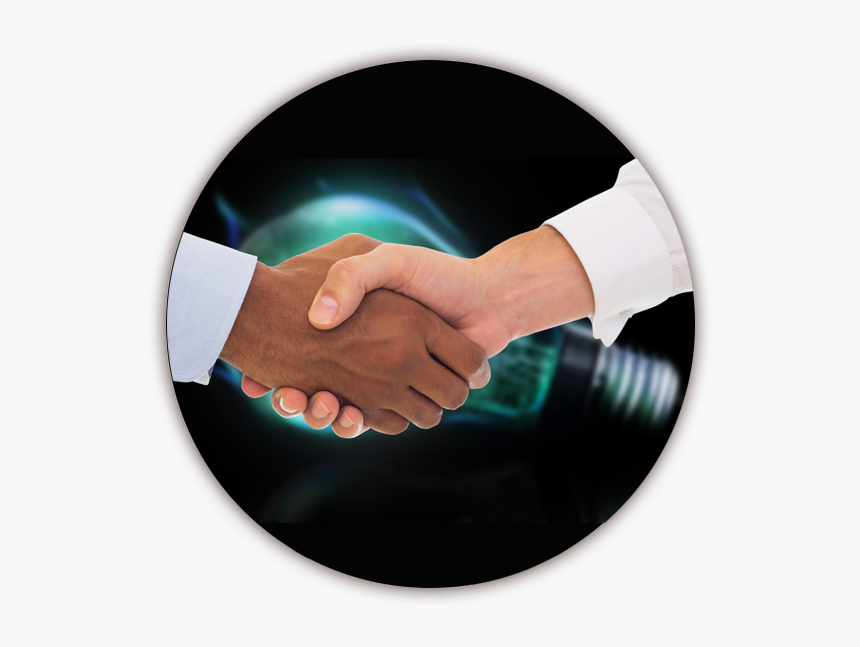 Handshake - Circle, HD Png Download
