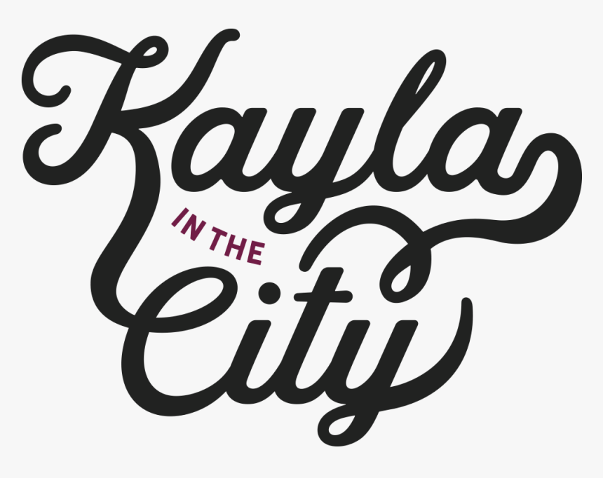 Kaylainthecity-logofull - Calligraphy, HD Png Download