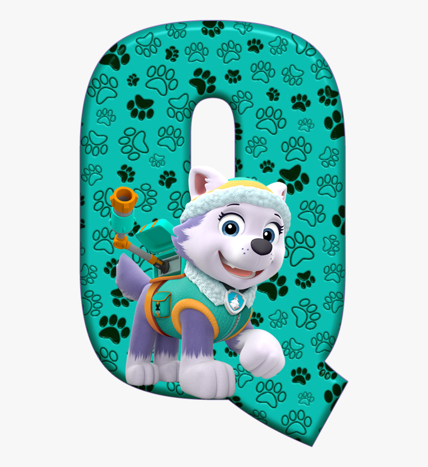 Paw Patrol Alphabet Letters, HD Png Download , Transparent Png Image