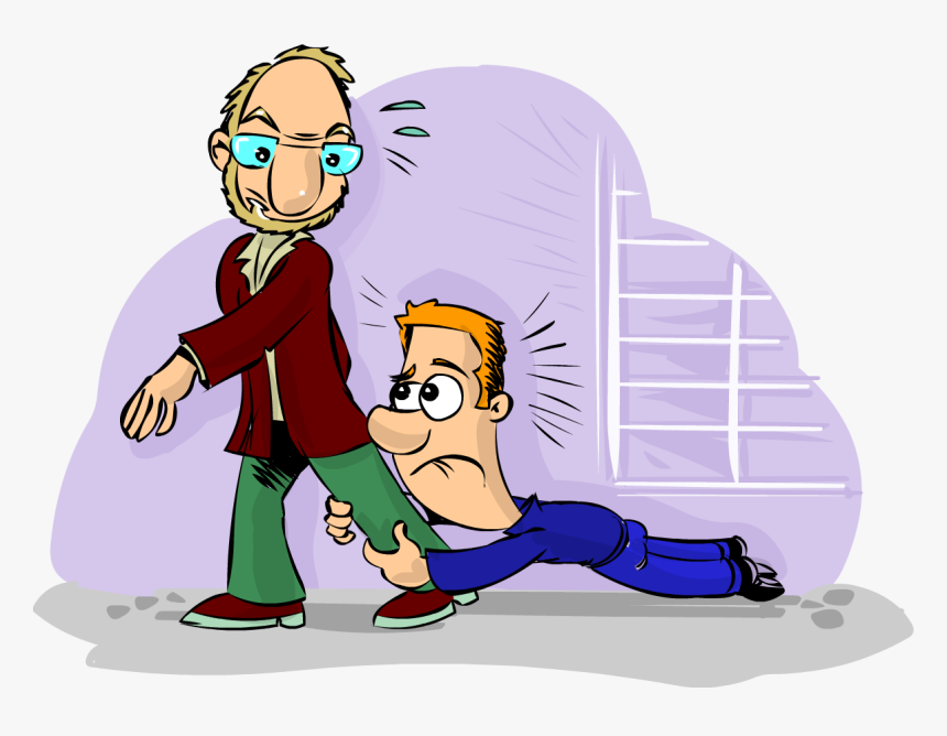 Salesman Asking For More Business Cartoon, HD Png Download