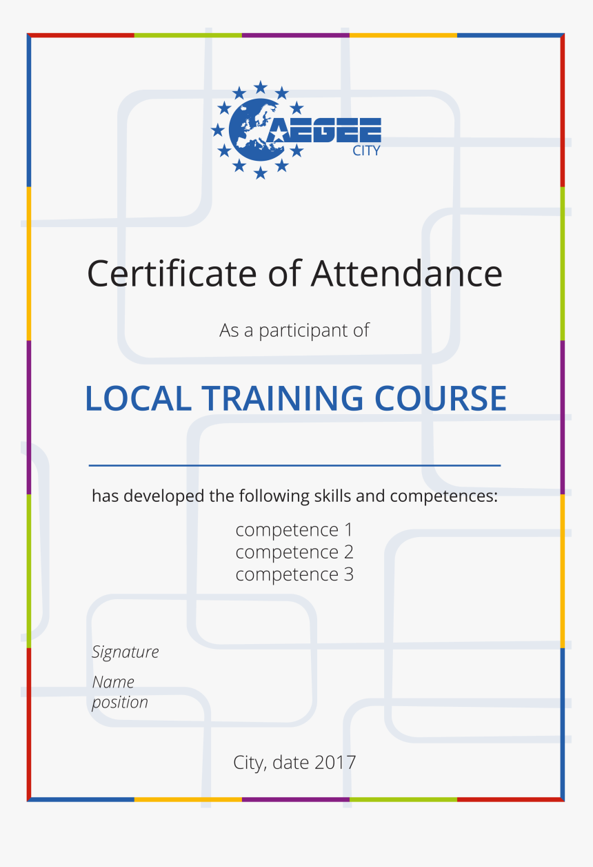 Certificate Light Background Open Sans Example - Association Des États Généraux Des Étudiants De L'europe, HD Png Download