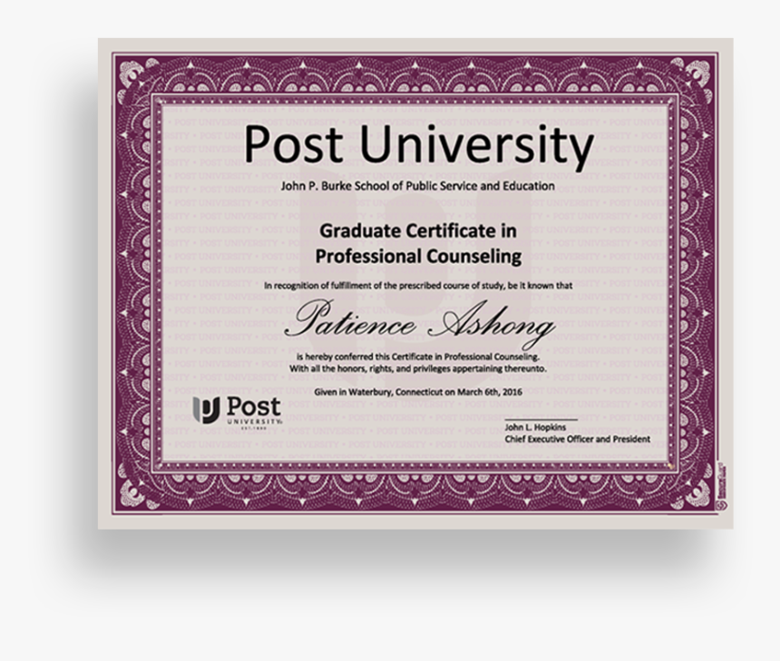 Academic Certificate, HD Png Download