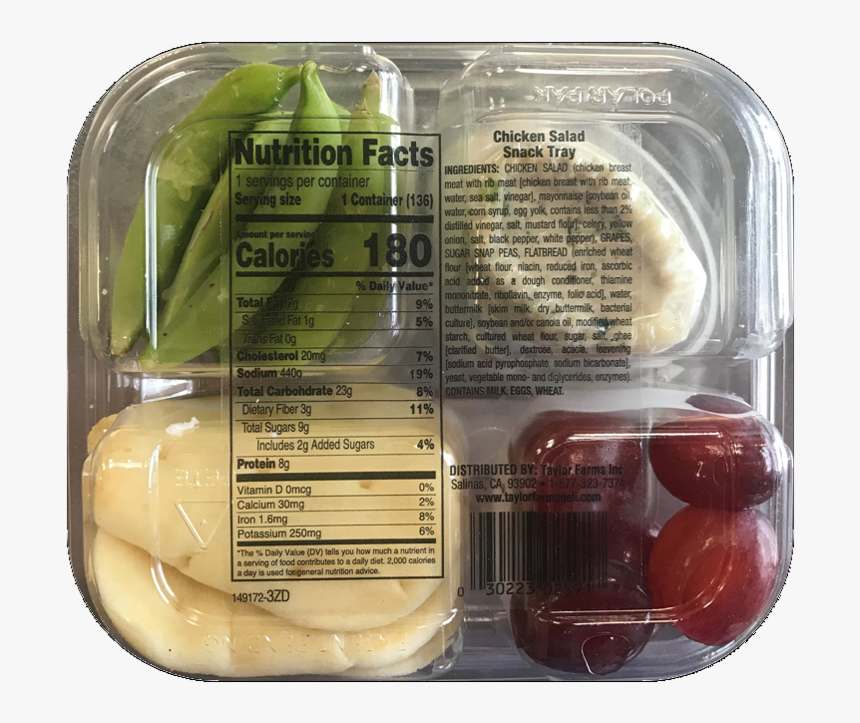 Chicken Salad Deli Snack Tray - Food, HD Png Download