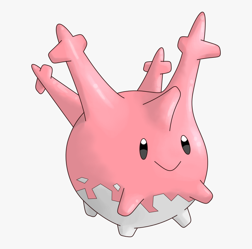 Hand Movements For Sun Clipart Vector Royalty Free - Corsola Pokemon Evolution, HD Png Download