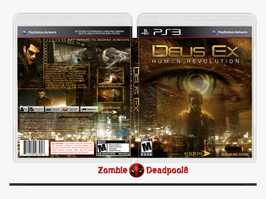 Human Revolution Box Cover, HD Png Download