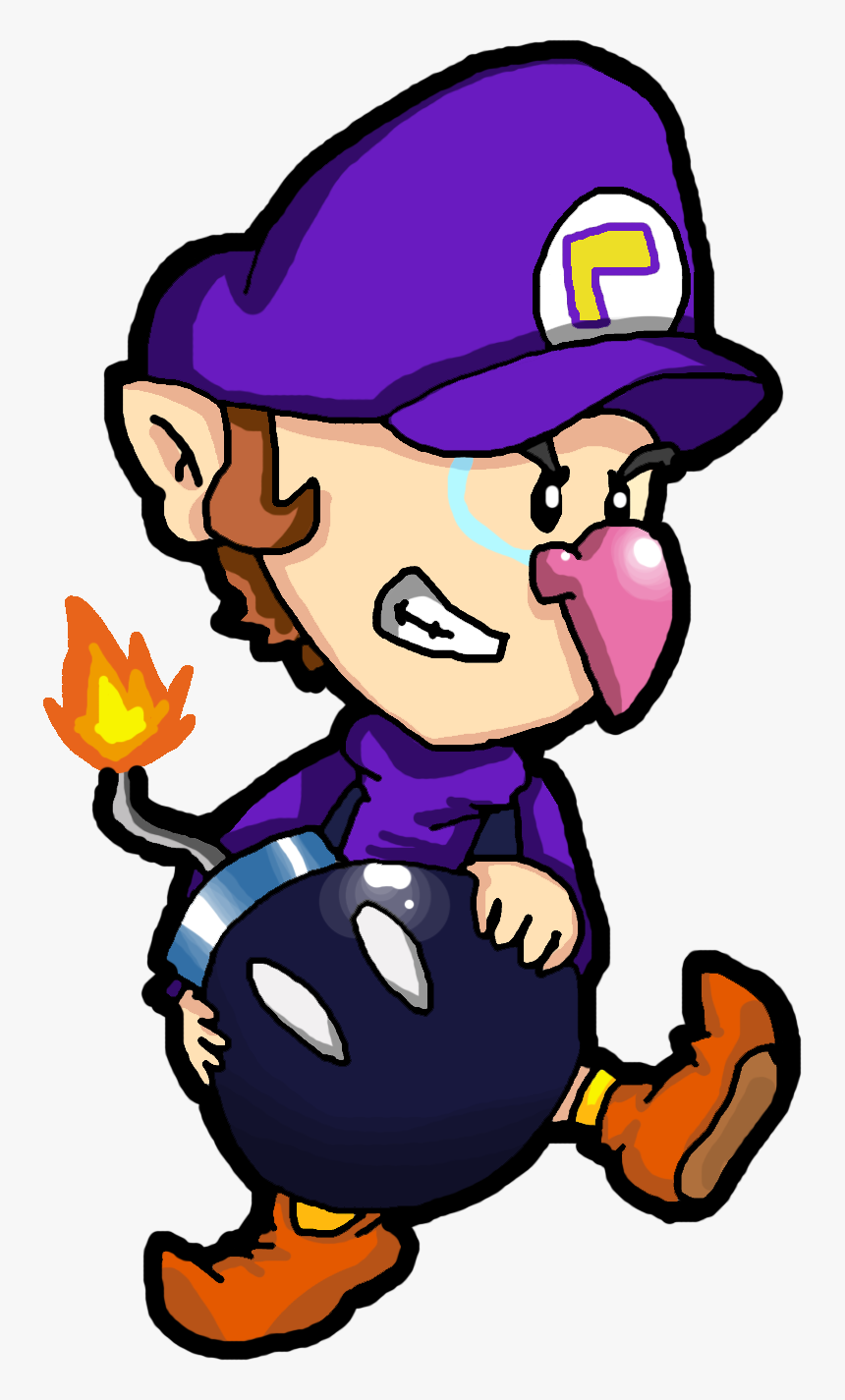 Waluigi Baby , Png Download - Baby Waluigi, Transparent Png