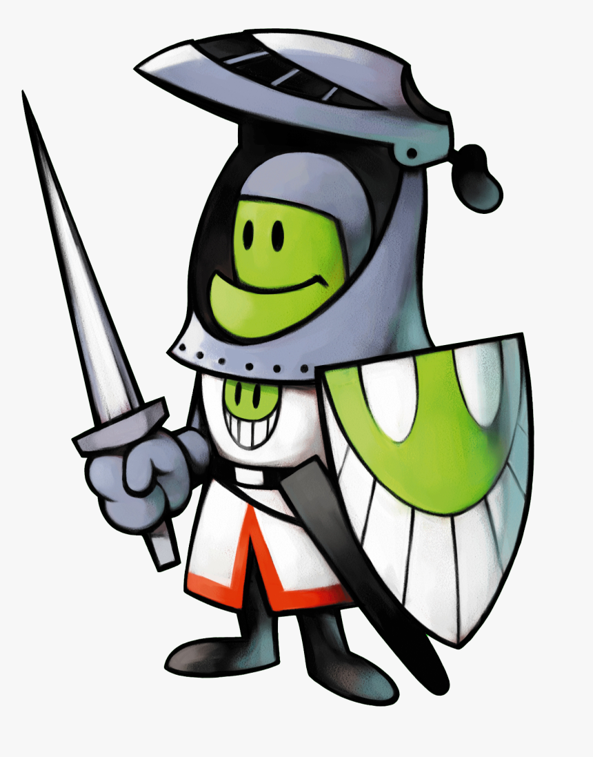 Mario And Luigi Bean Clipart , Png Download - Mario And Luigi Superstar Saga Bean People, Transparent Png